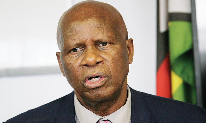 Zimbabwe Finance Minister Patrick Chinamasa